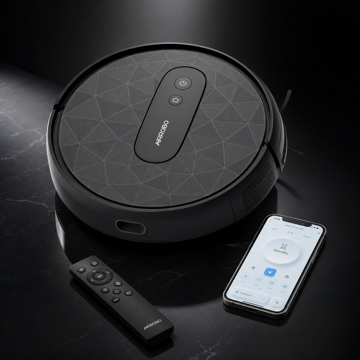 AIRROBO P20 — vue angle dramatique
